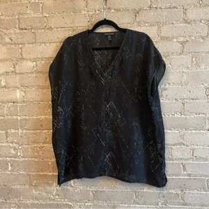 Eileen Fisher Blouse - Size L - silk and tencel blend